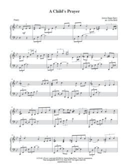 A Child's Prayer (intermediate piano solo)