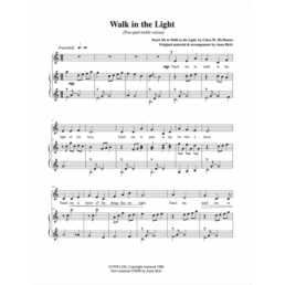 Walk in the Light (two-part vocal)