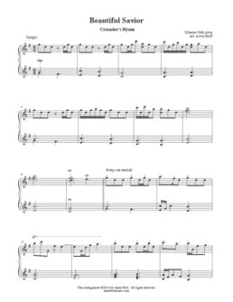 Beautiful Savior (late intermediate)