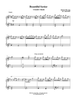 Beautiful Savior (early intermediate)