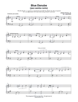 Blue Danube (jazz samba remix)
