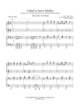 Called to Serve Medley (piano duet)