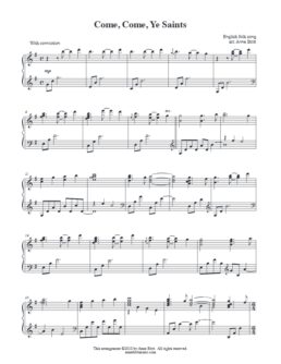 Come, Come, Ye Saints (intermediate)