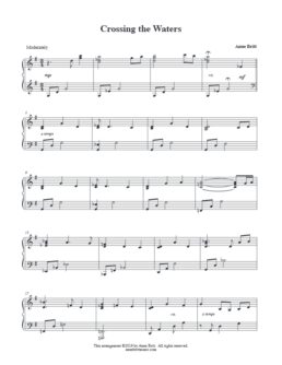 Crossing the Waters (piano solo)