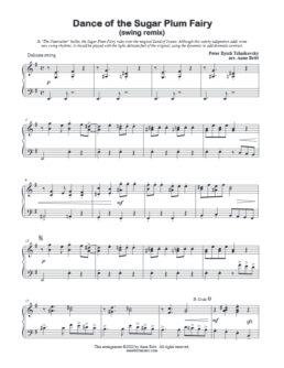Dance of the Sugar Plum Fairy (swing remix)