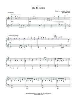 He Is Risen (piano solo)