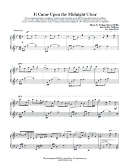 It Came Upon the Midnight Clear (feat. two different melodies)