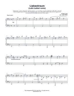 Liebestraum (Latin ballad remix)