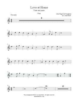 Love at Home (flute & piano)