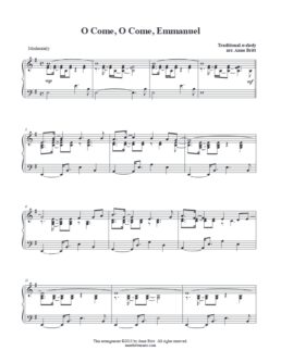 O Come, O Come, Emmanuel (piano solo)