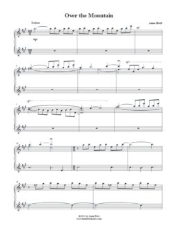 Over the Mountain (late intermediate New Age remix of "The Bear Went Over the Mountain")