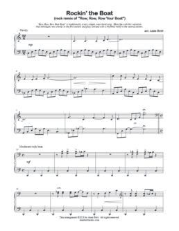 Rockin' the Boat (rock remix of "Row, Row, Row Your Boat")
