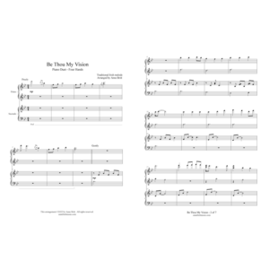 Be Thou My Vision (piano duet - early intermediate)