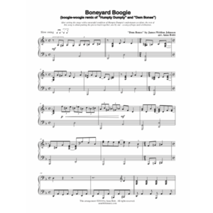 Boneyard Boogie (boogie-woogie remix of "Humpty Dumpty" and "Dem Bones")