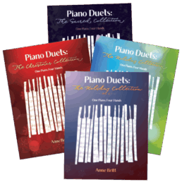 Bundle: Piano duet songbooks #1 (intermediate+) - Physical