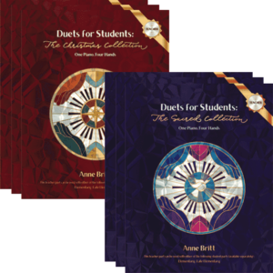Bundle: Piano duet songbooks #4 (student/teacher)