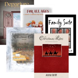 Bundle: Original, secular, and Christmas piano solo songbooks