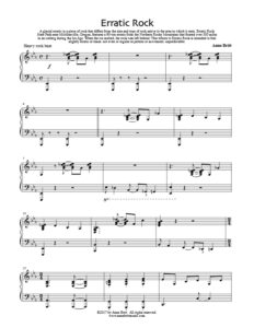 Erratic Rock (intermediate piano solo)