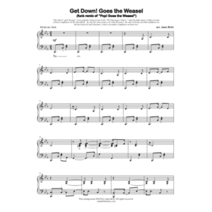 Get Down! Goes the Weasel (intermediate funk remix of "Pop! Goes the Weasel")