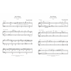 He Is Risen (piano duet)