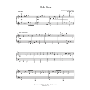 He Is Risen (piano solo)