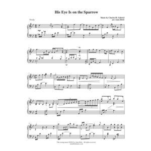 His Eye Is on the Sparrow