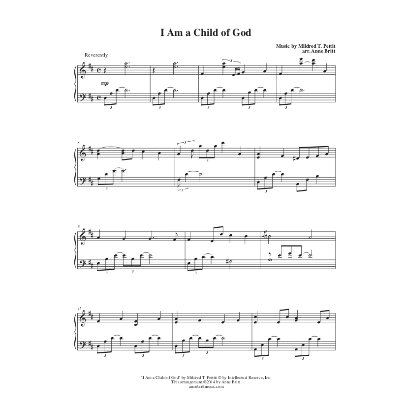 i-am-a-child-of-god-early-intermediate-anne-britt-music