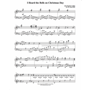 I Heard the Bells on Christmas Day - intermediate piano solo