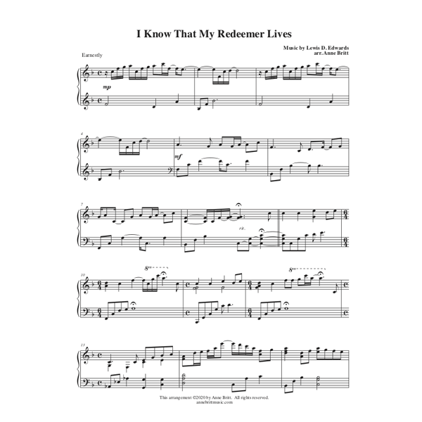 Patience sheet music for piano solo (PDF-interactive)