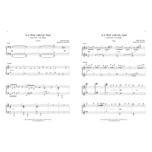 It Is Well with My Soul - intermediate piano duet