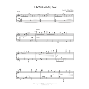 It Is Well with My Soul (piano solo)