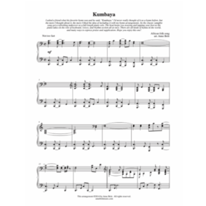 Kumbaya (late intermediate)