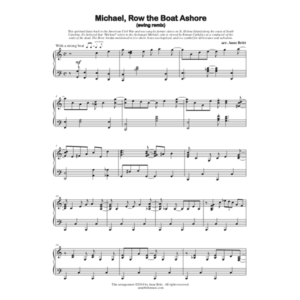 Michael, Row the Boat Ashore (swing remix)