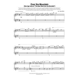 Over the Mountain (intermediate New Age remix of "The Bear Went Over the Mountain")