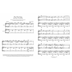 Play That Song (Train) - piano duet