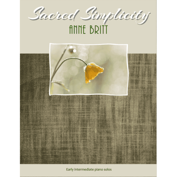 Sacred Simplicity songbook - early intermediate piano solos