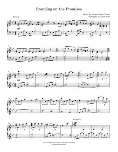 Standing on the Promises (intermediate piano solo)