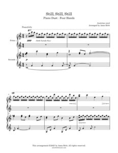 Still, Still, Still (intermediate piano duet)