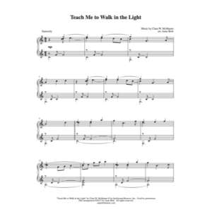 Teach Me to Walk in the Light