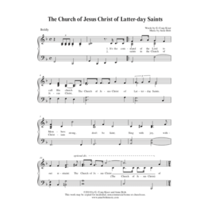 The Church of Jesus Christ of Latter-day Saints