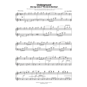 Underground (New Age remix of "The Ants Go Marching") - student version