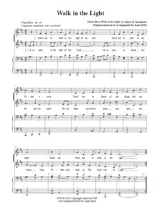 Walk in the Light (single-page format)