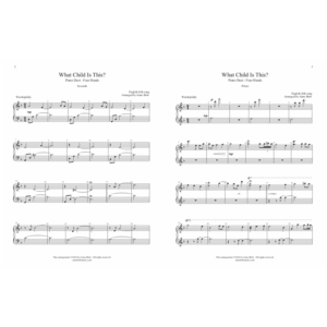 What Child Is This? (piano duet)